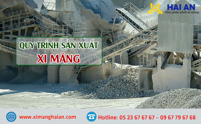 Quy trình sản xuất xi măng