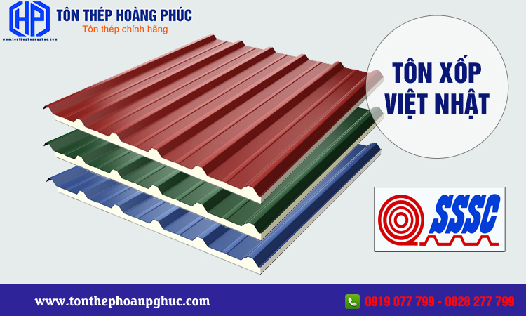 Tôn xốp Việt Nhật 