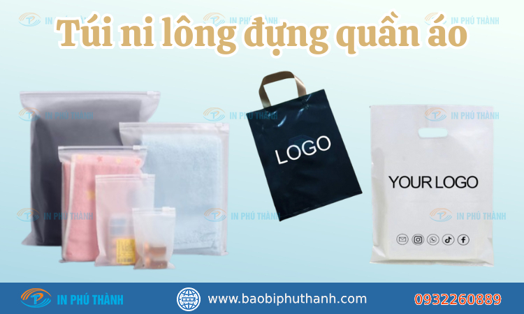 Túi ni lông đựng quần áo