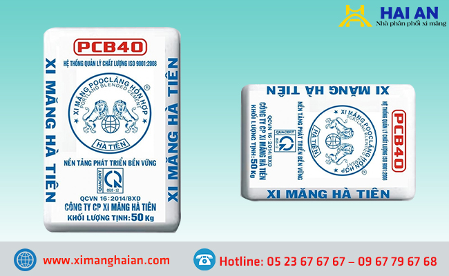 Xi măng Hà Tiên PCB40 hỗn hợp